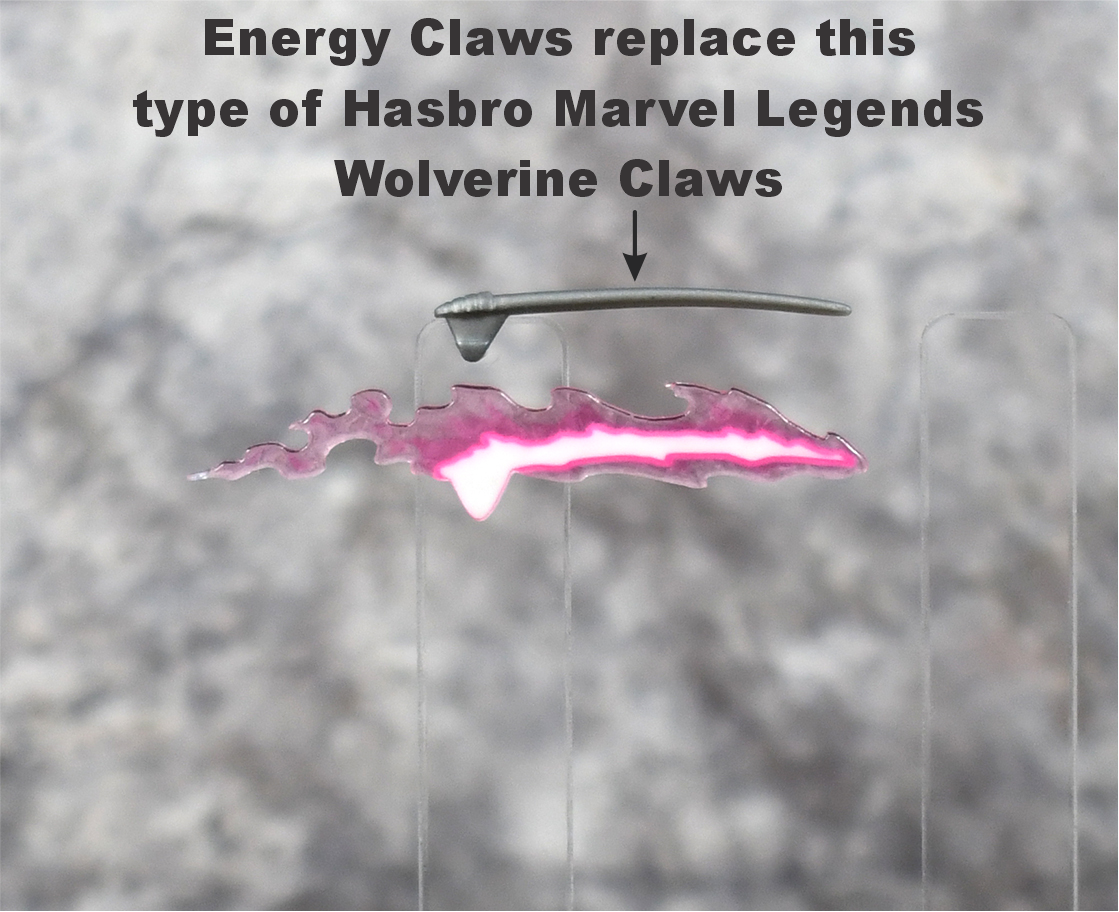 Energy Claws Effect Set