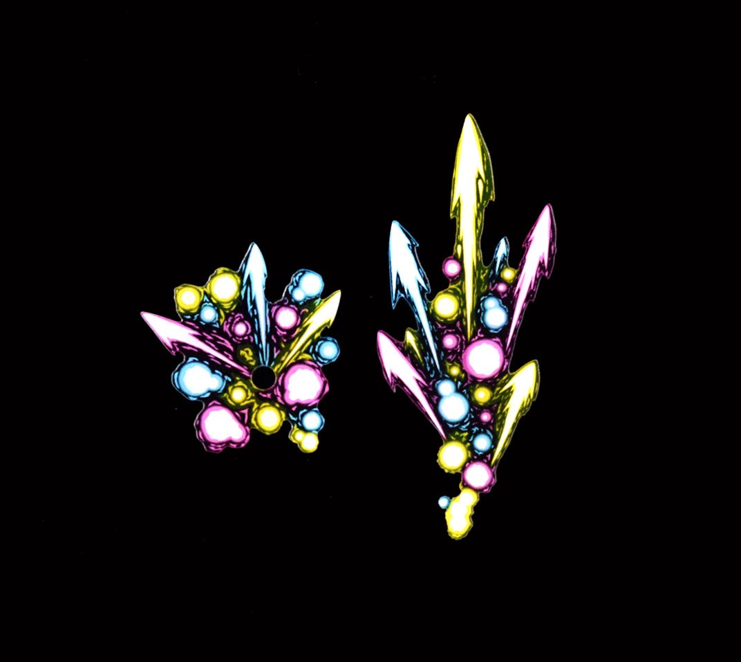 Fireworks effect set