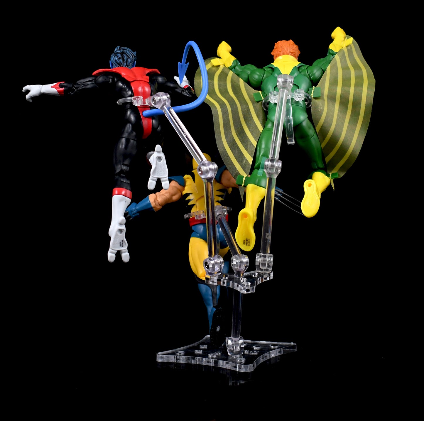 Flight Clip Adapter Set - compatible with tamashii and mafex stand arms.