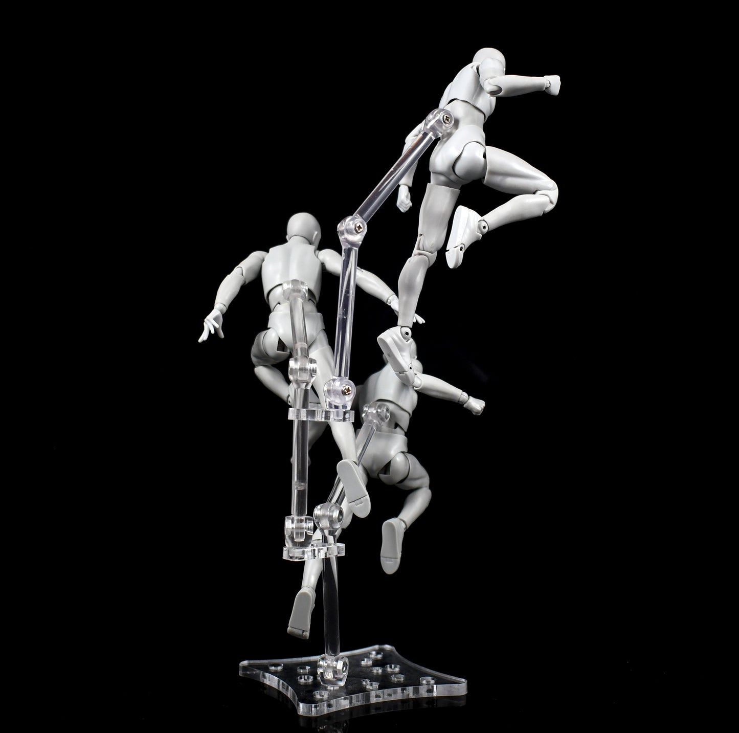 Flight Clip Adapter Set - compatible with tamashii and mafex stand arms.