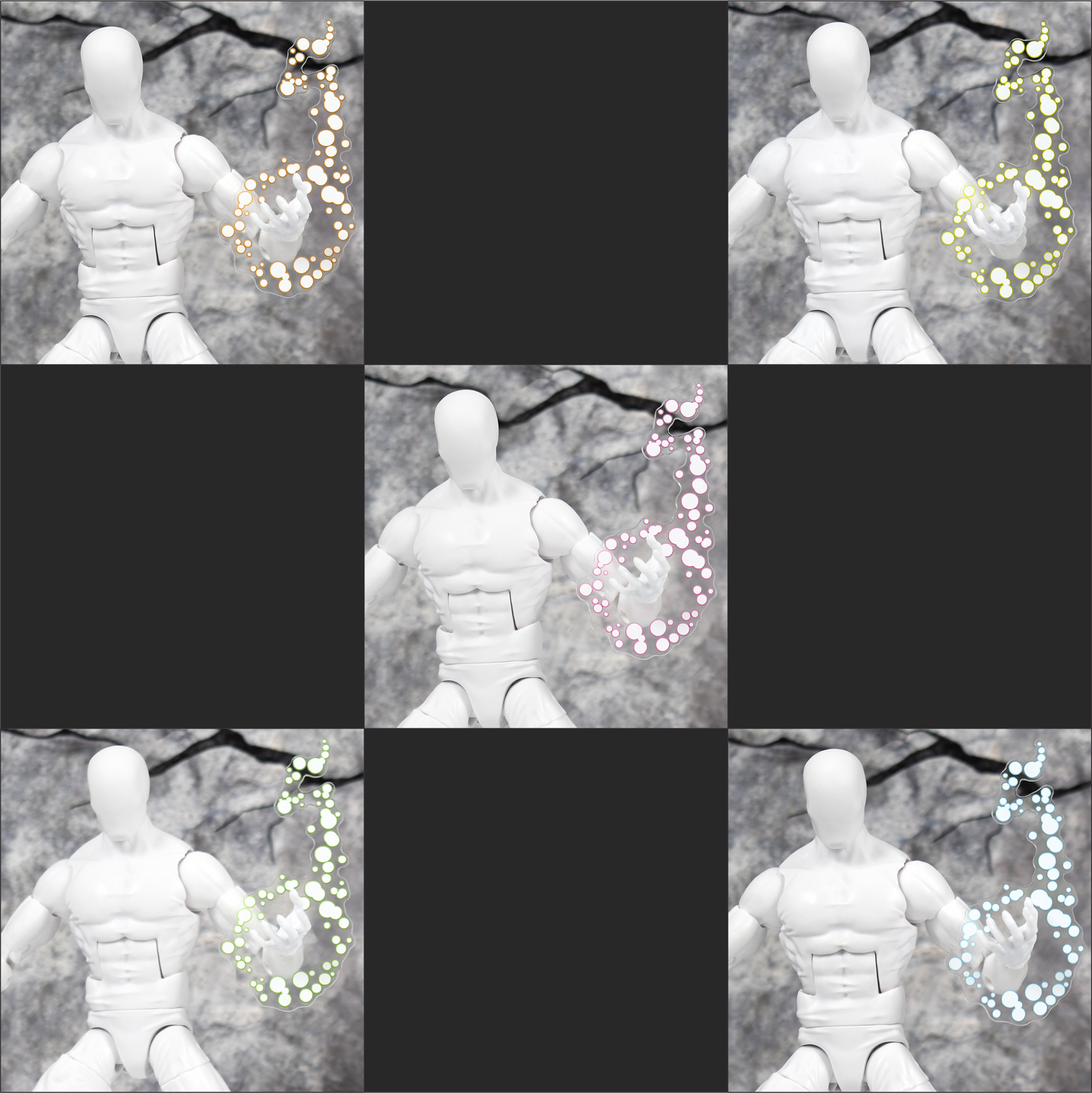 Krackle Effect V2 - Type A White