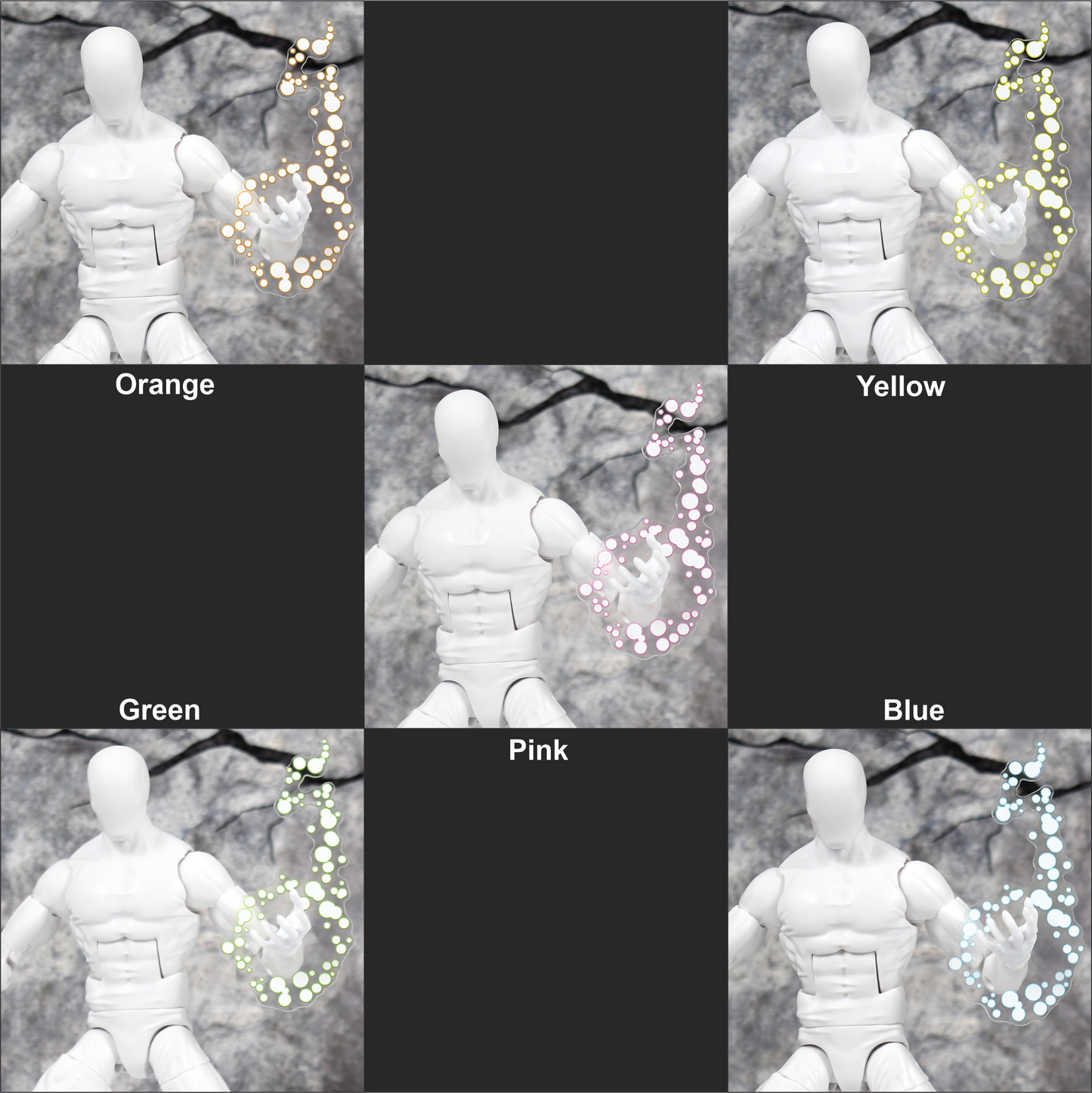 Krackle Effect V2 - Type A White