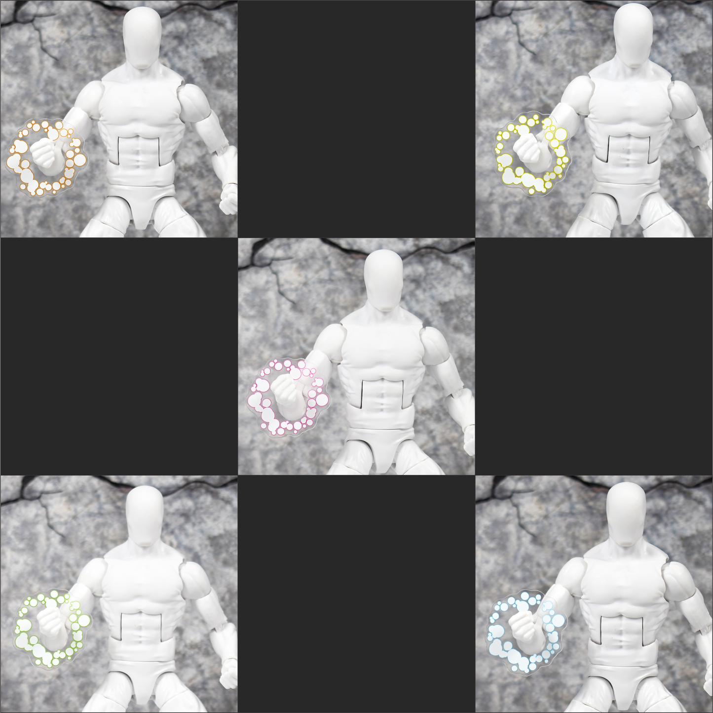 Krackle Effect V2 - Type B White
