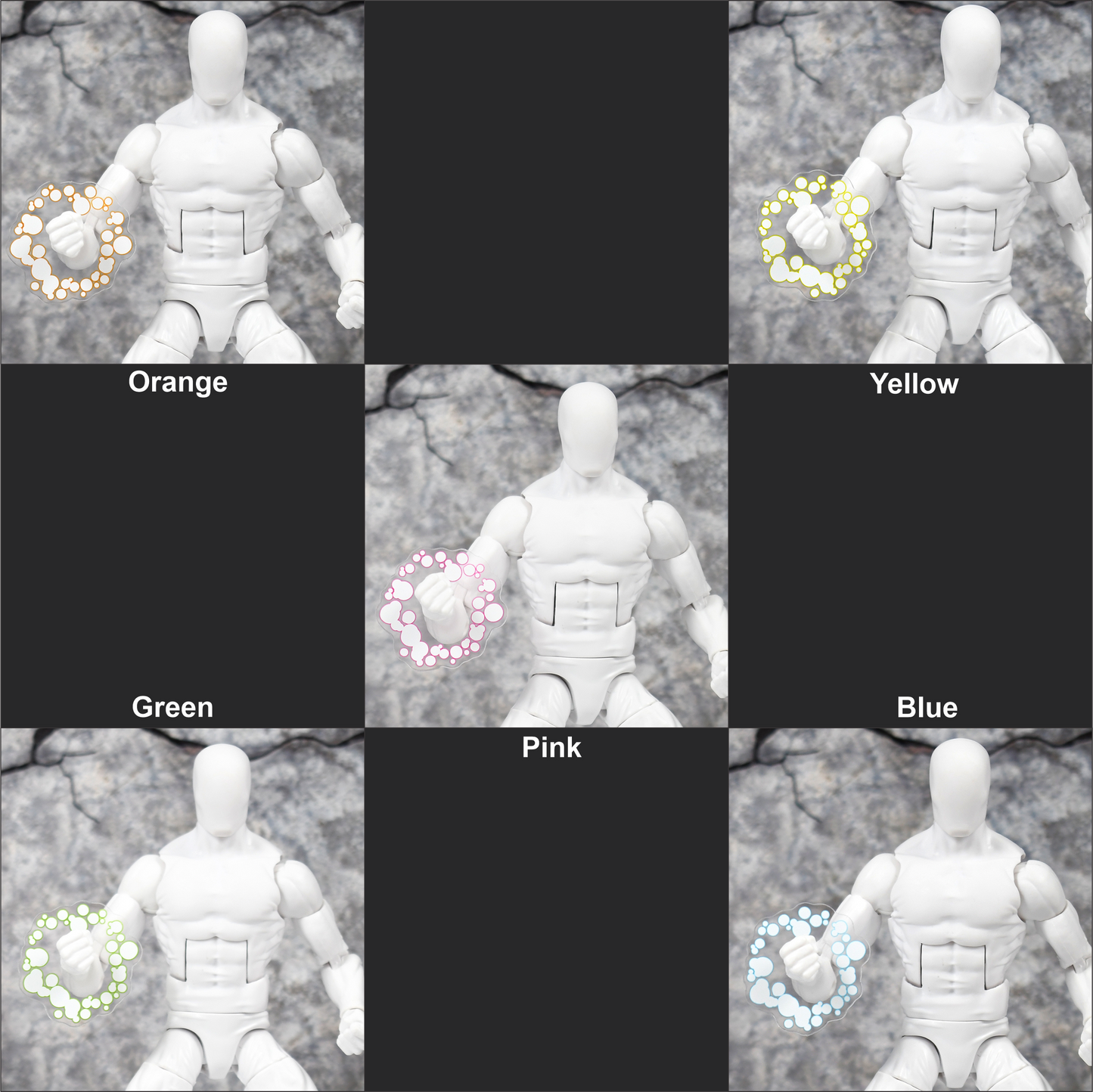 Krackle Effect V2 - Type B White