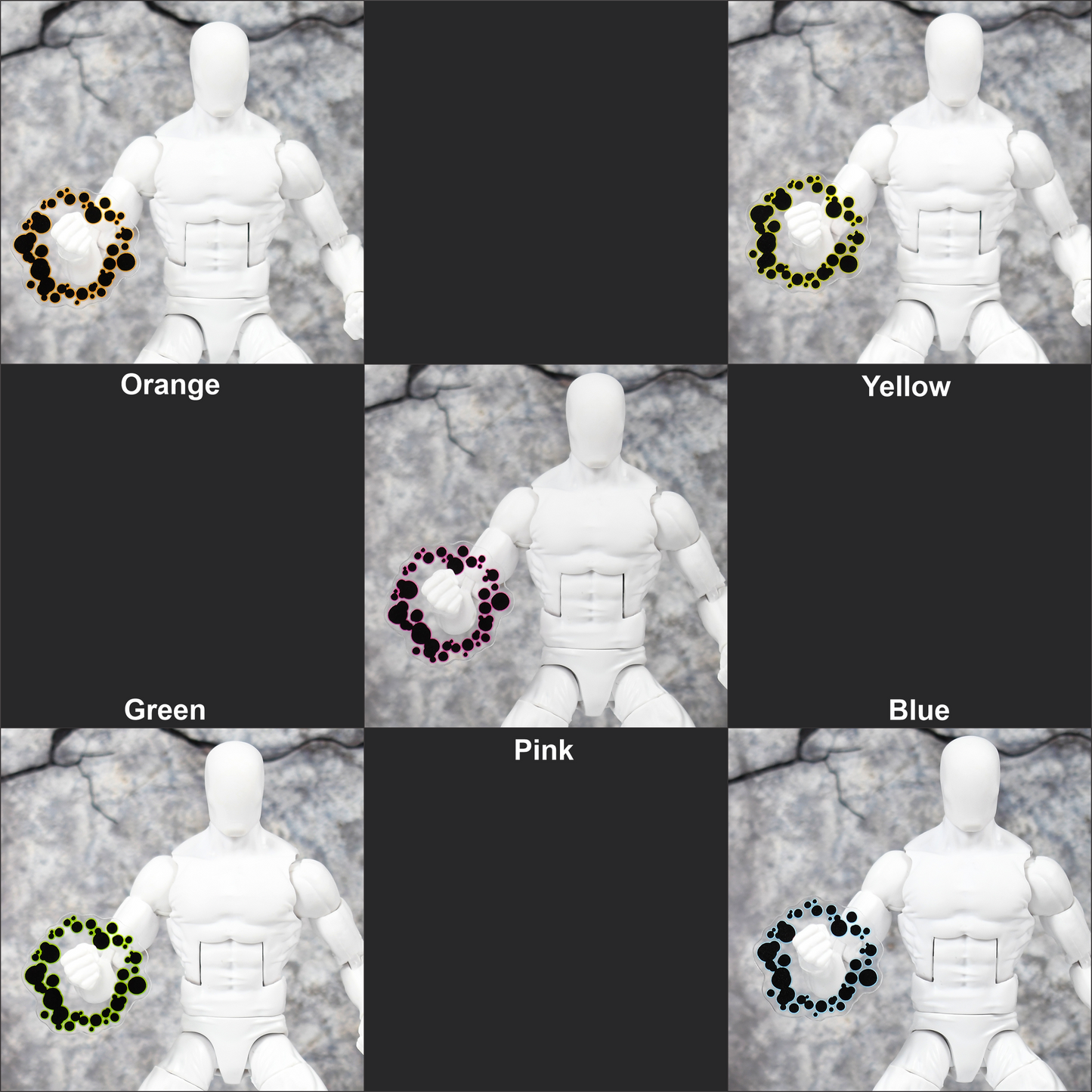 Krackle Effect V2 - Type B Black