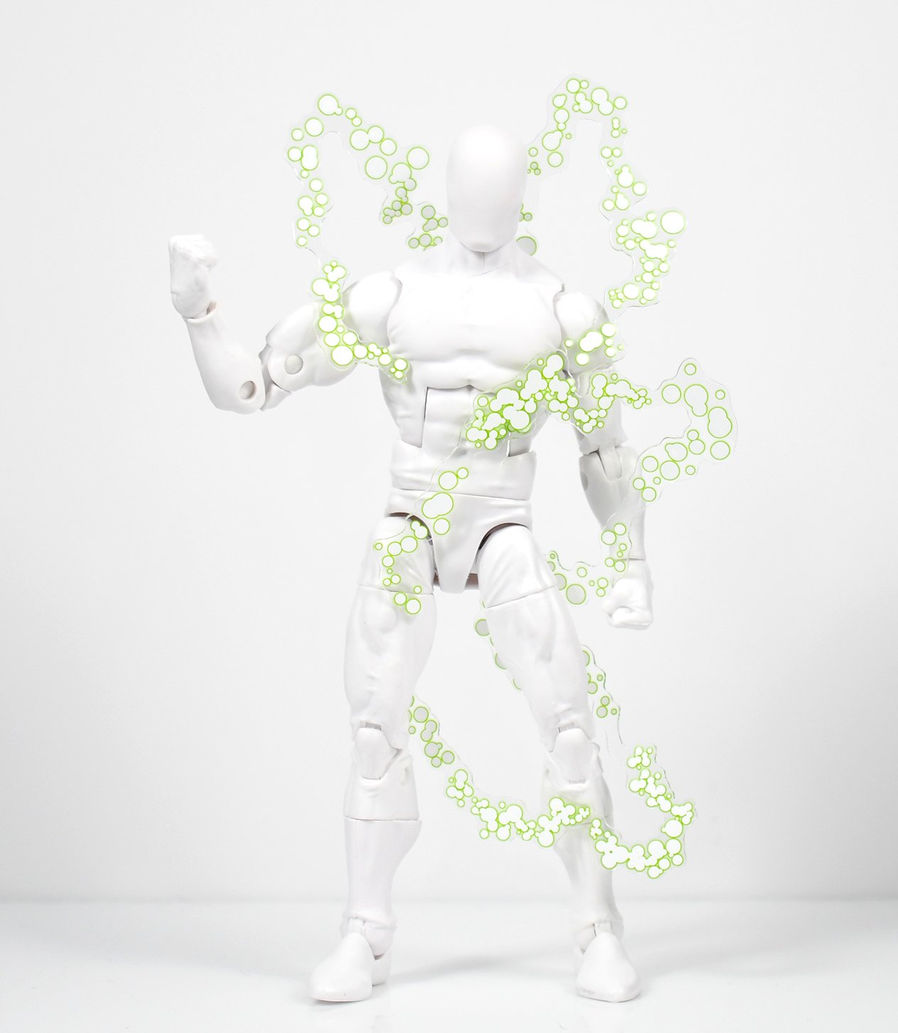 White Krackle Wrap Effect Set