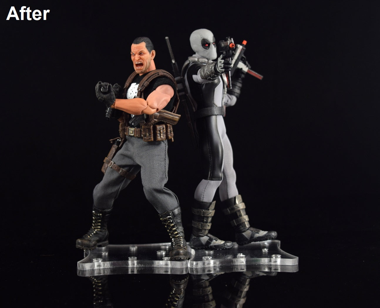 M-Base - 5 pack - Compatible with Mezco stand arms/pegs + 6 others - 5 bases