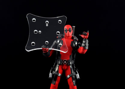 M-Base - 5 pack - Compatible with Mezco stand arms/pegs + 6 others - 5 bases